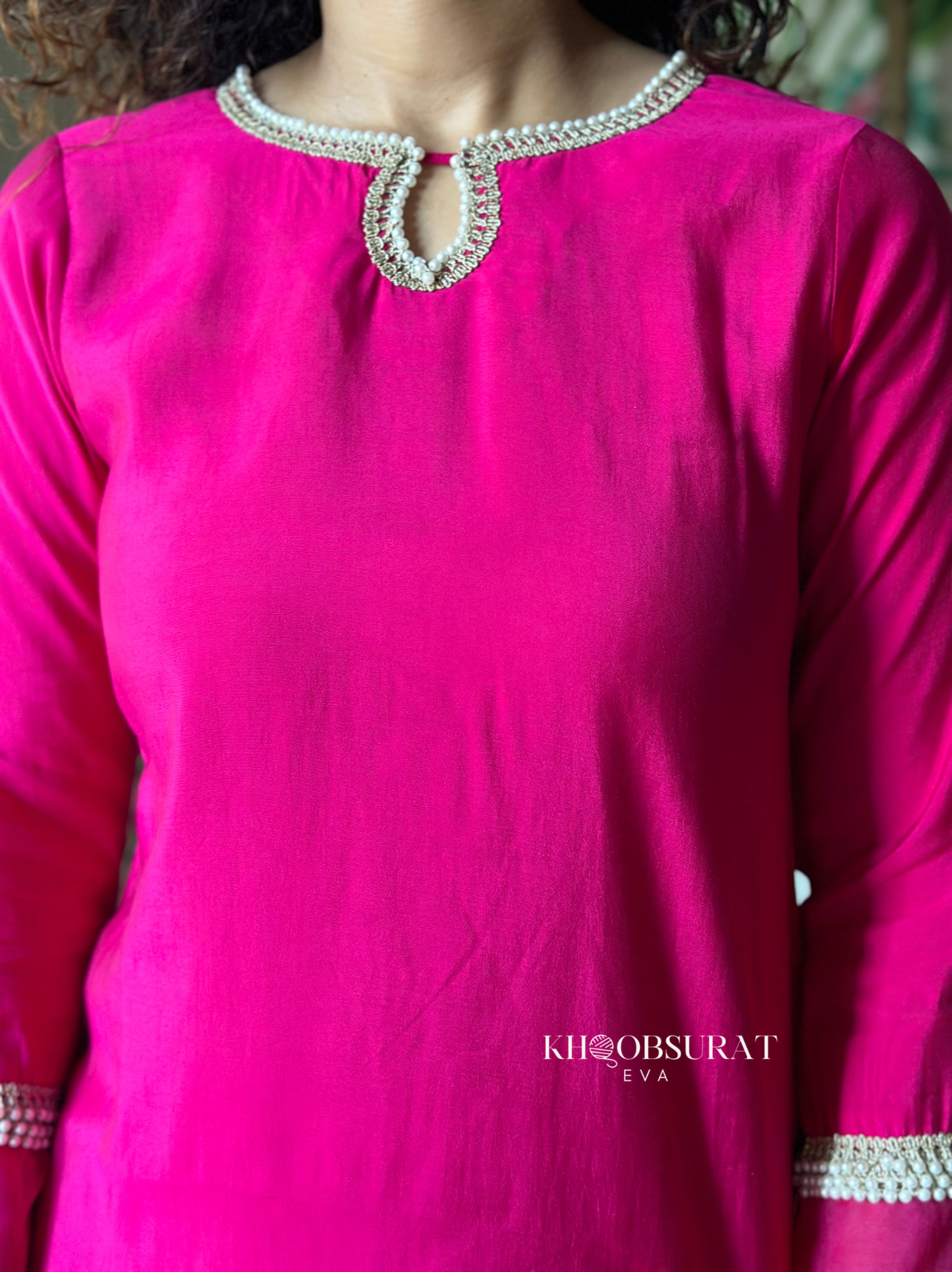 Stylish Pink Kurta Set for Women | Kareena Beauty | Perfect for Festivals, Parties & Casual Wear