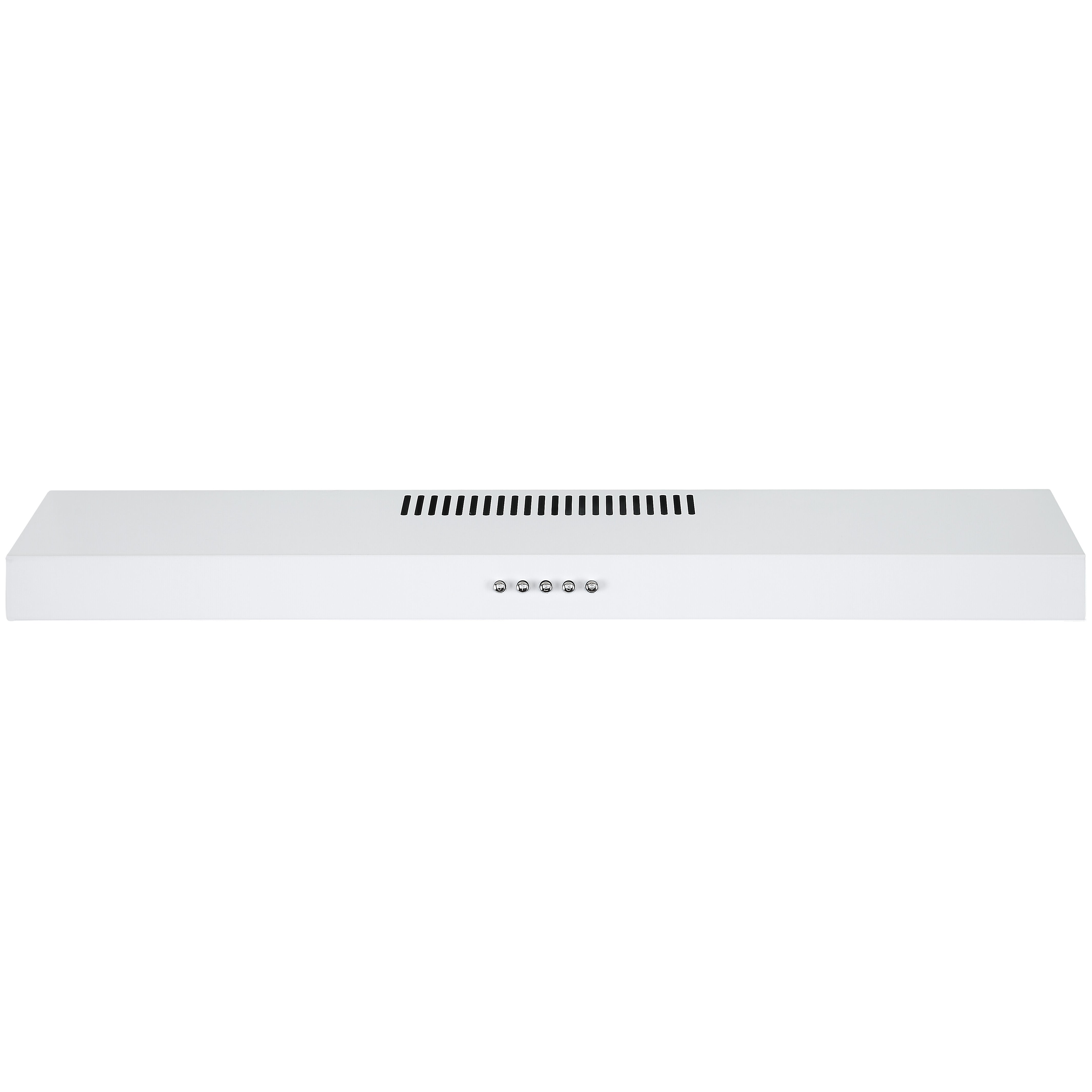 Ancona 30 Inch Convertible Under Cabinet Range Hood in White - Powerful Kitchen Ventilation for Smoke & Odor Removal - Perfect for Small to Medium Kitchens, Apartments & Remodels