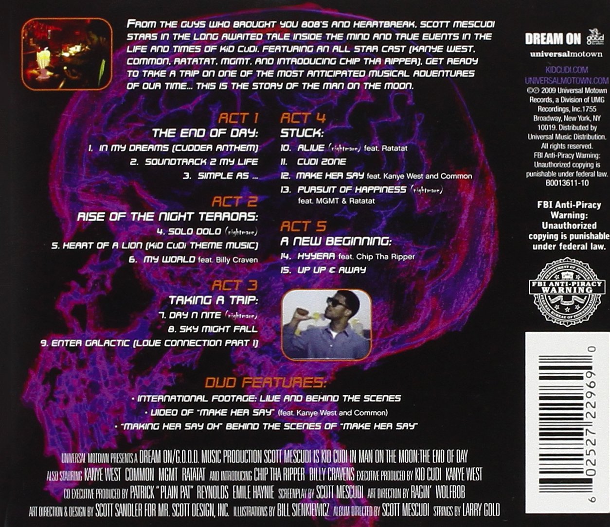 Man On The Moon: The End Of Day Deluxe Edition (Explicit Lyrics) - Perfect for Late Night Listening & Hip Hop Fans