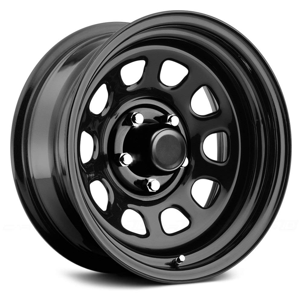 Pro Comp 51 Series 16x8 Inch Steel Wheels - Gloss Black Powder Coat, -6 Offset, 6x139.7 Bolt Pattern, 108mm Hub - Perfect for Off-Road Trucks, SUVs & Jeeps