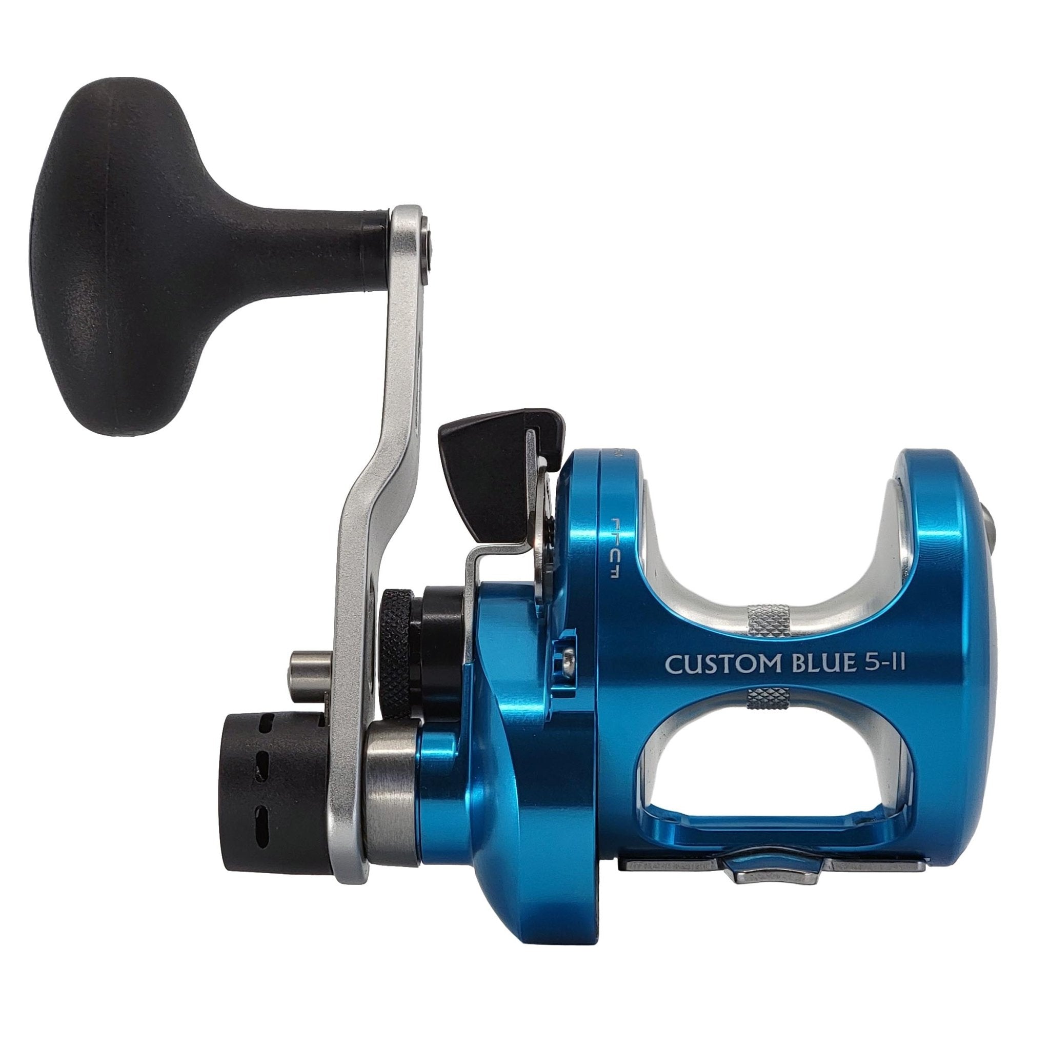 Okuma Custom Blue Lever Drag Fishing Reels - Saltwater & Freshwater Fishing Gear for Offshore & Inshore Angling - Perfect for Trolling, Casting & Bottom Fishing