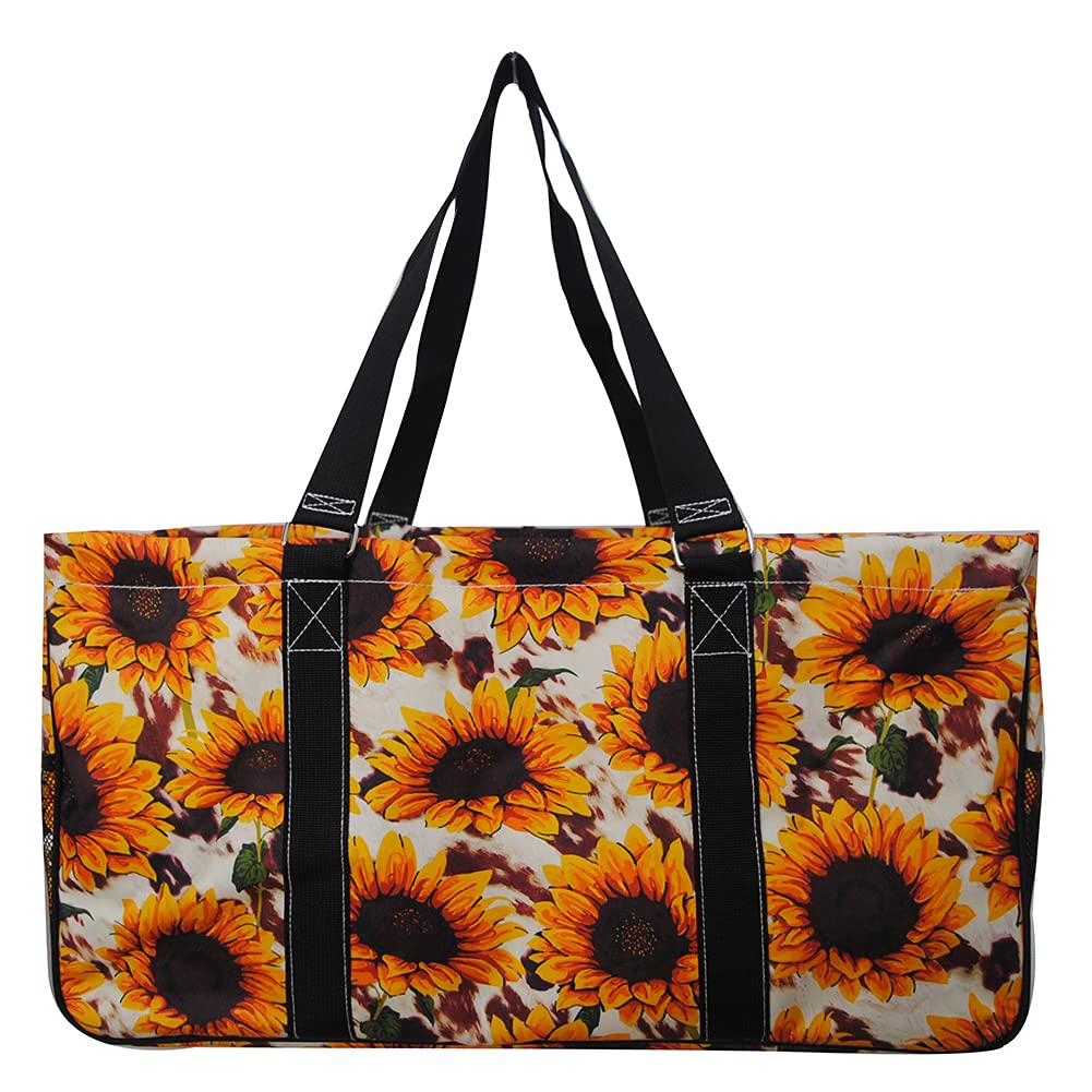 NGIL Extra Large Reusable Grocery Bags - Heavy Duty Foldable Shopping Tote for Groceries, Storage, Picnic, Beach - Perfect for Supermarket, Travel & Outdoor Activities