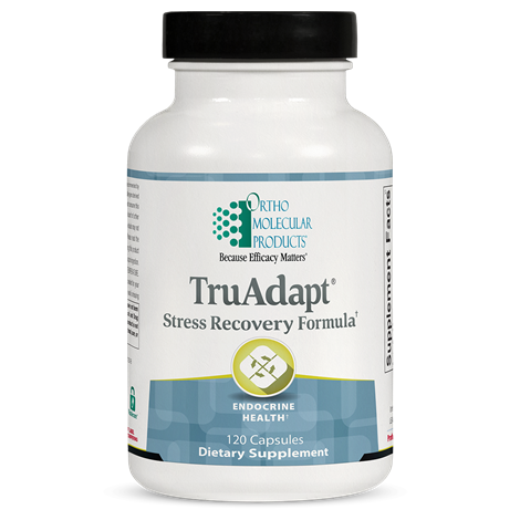 OrthoMolecular Products TruAdapt - Premium Adaptogenic Supplement for Stress Relief & Energy Support - Ideal for Busy Professionals & Active Lifestyles