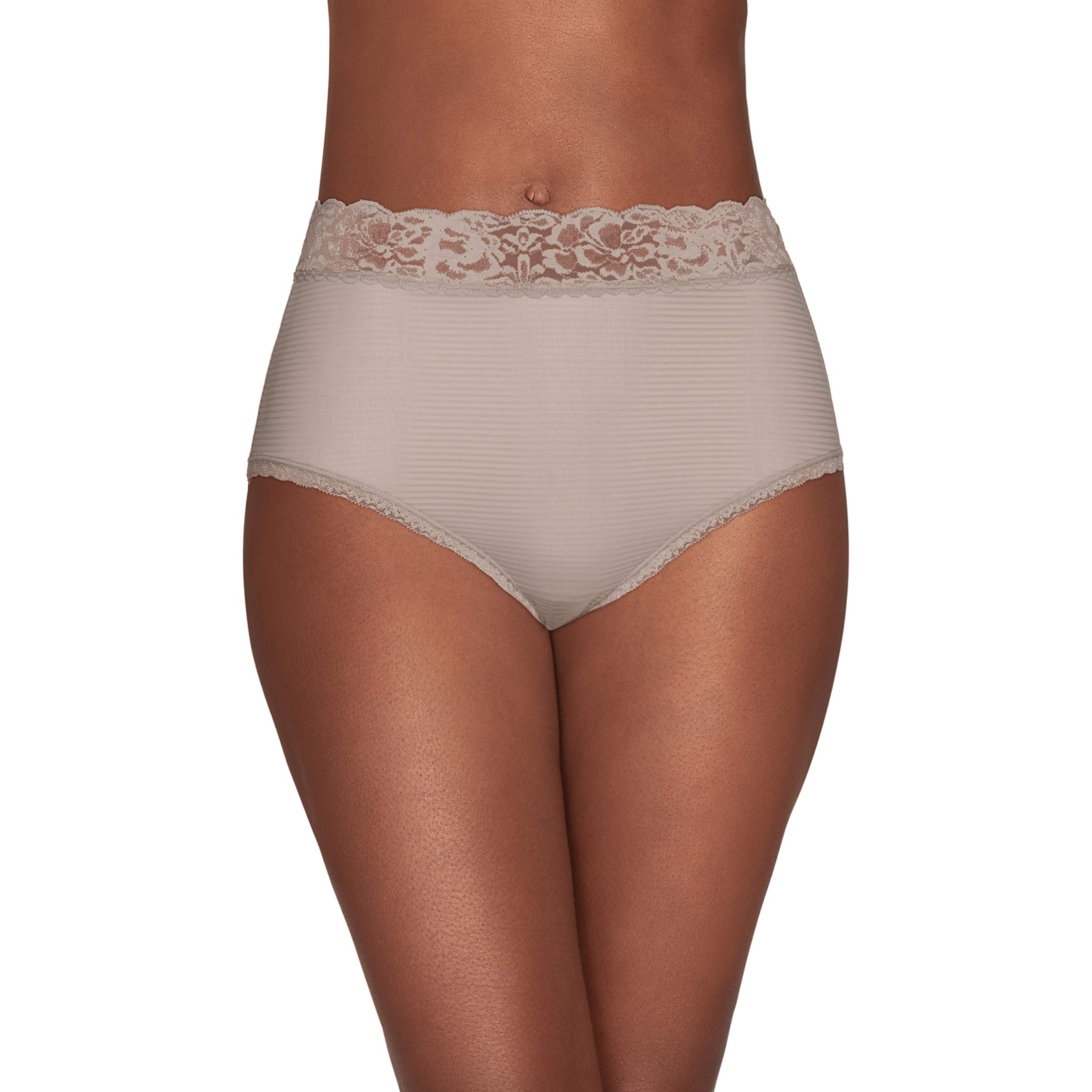 Vanity Fair Women's Flattering Lace Panties - Lightweight, Silky & Super Stretch Underwear for Everyday Comfort | Perfect for Work, Travel & Special Occasions