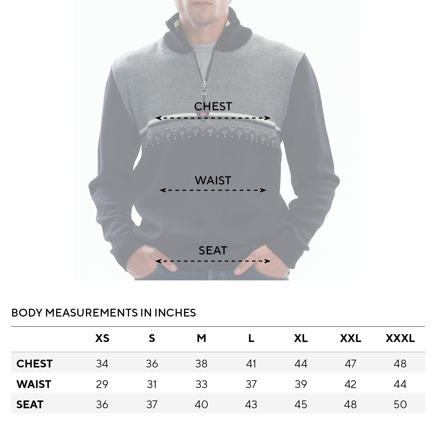 Dale of Norway Lahti Men's 100% Lightweight Wool Sweater - Regular Fit Pullover for Casual & Outdoor Wear - Warm Winter Knit for Hiking, Skiing & Everyday Use
