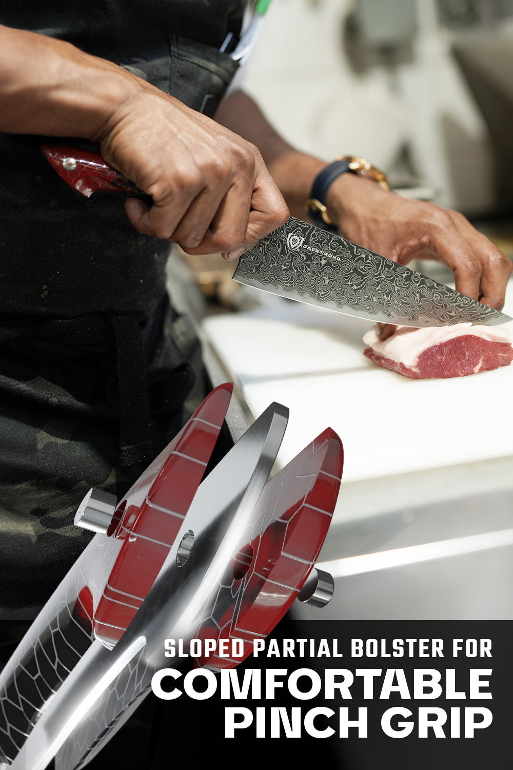 Premium 2-Piece Chef Knife & Paring Knife Set - Scorpion Series by Dalstrong | High-Performance Kitchen Cutlery for Professional Chefs & Home Cooking