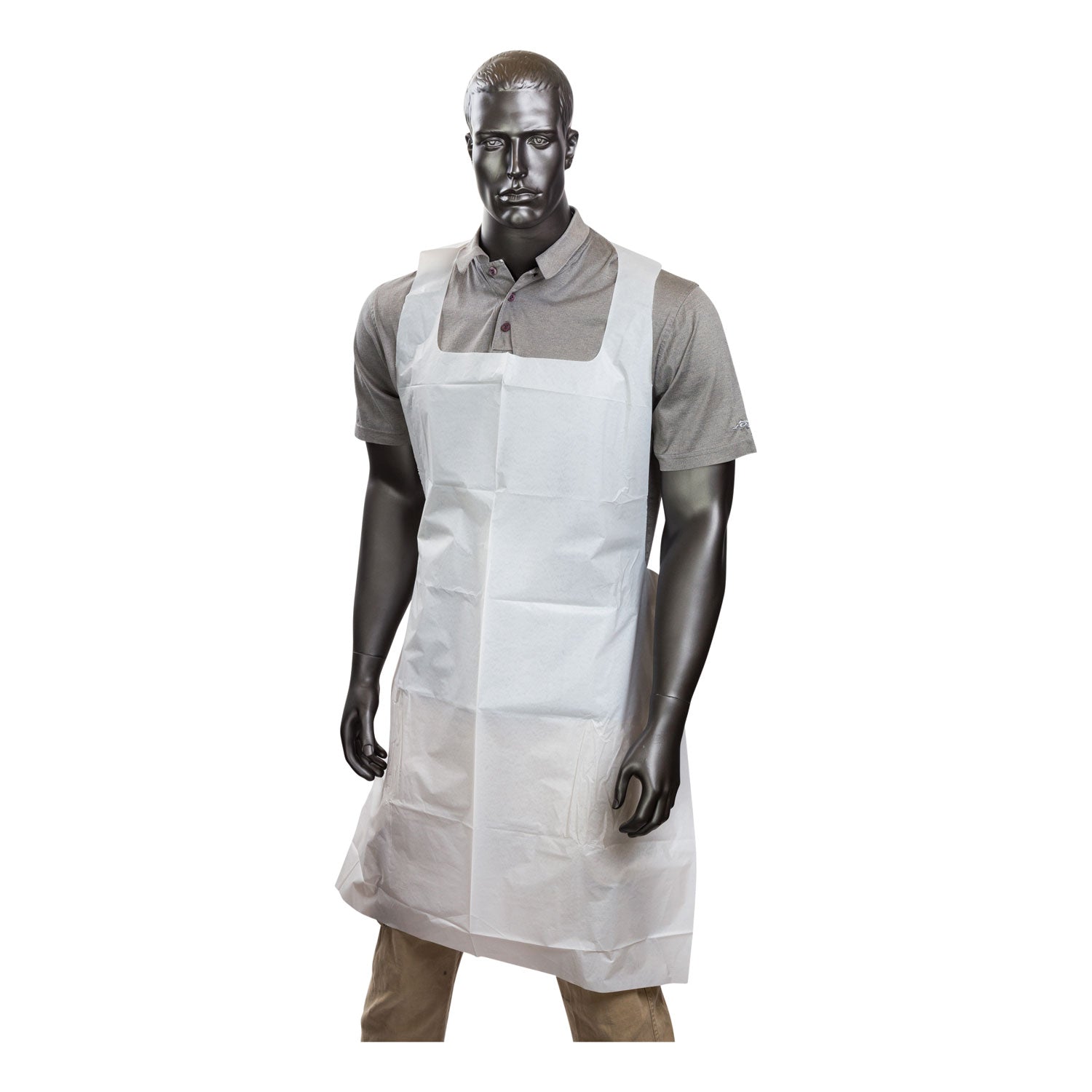 AmerCareRoyal® Heavy-Duty Poly Apron, 28