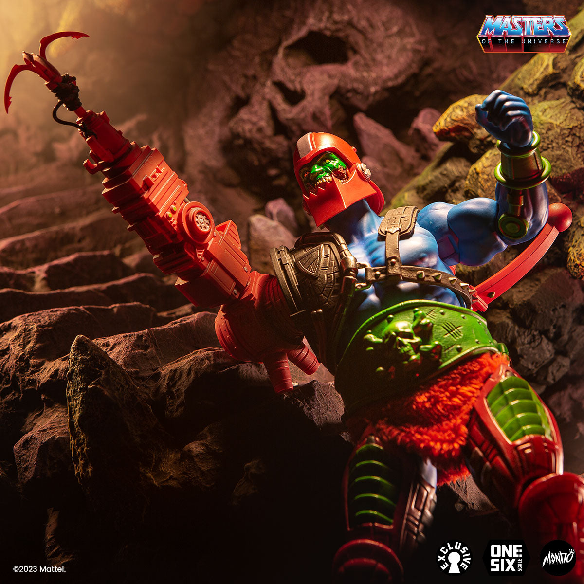 Masters of the Universe Trap Jaw 1/6 Scale Action Figure - Classic Variant Collectible Toy for Display & Play | Perfect for Fans, Collectors, and Home Decor