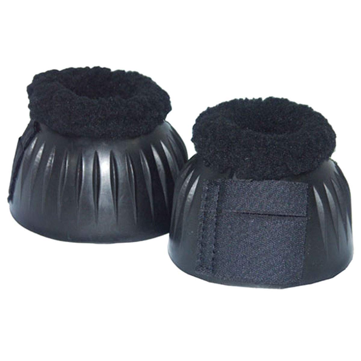 Intrepid International Fleece-Lined Horse Bell Boots for Protection & Comfort – Ideal for Riding, Training & Show Jumping