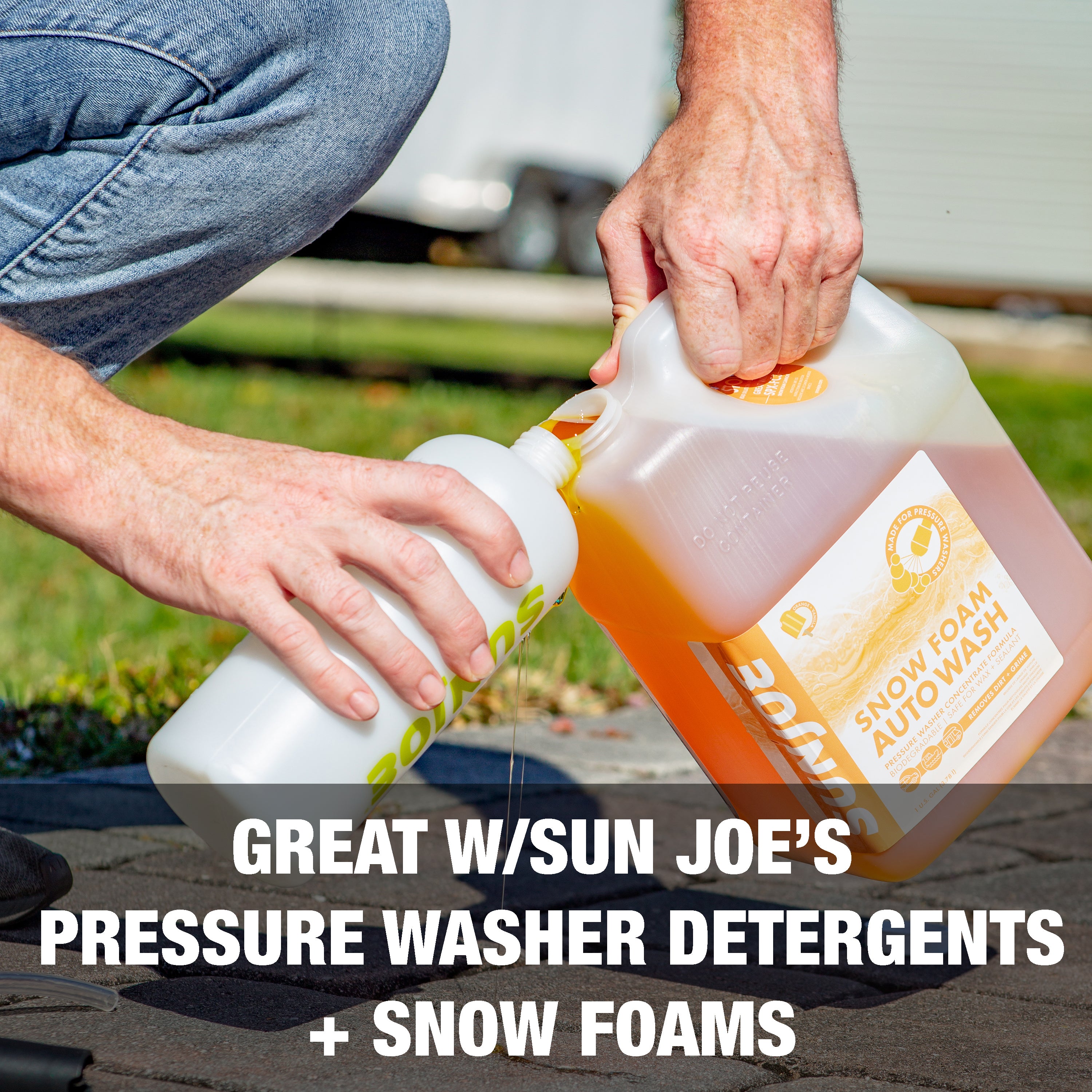 Sun Joe SPX FC34 MXT Foam Cannon for SPX Series Electric Pressure Washers - 34 Oz. Capacity with 1/4