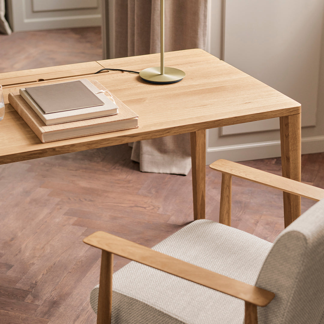 Elegant Michael H Nielsen Graceful Desk by Bolia - Perfect for Home Office, Study & Workspace Decor