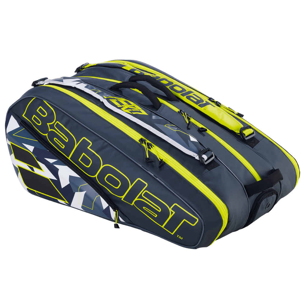 Babolat RH X 12 Pure Aero Tennis Bag 2024 | Premium Tennis Backpack for Rackets & Gear | Perfect for Court, Travel & Training