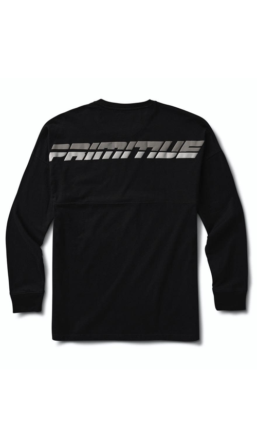 Primitive Souvenir Men's Long Sleeve Black T-Shirt - Casual Streetwear for Urban Style & Everyday Comfort
