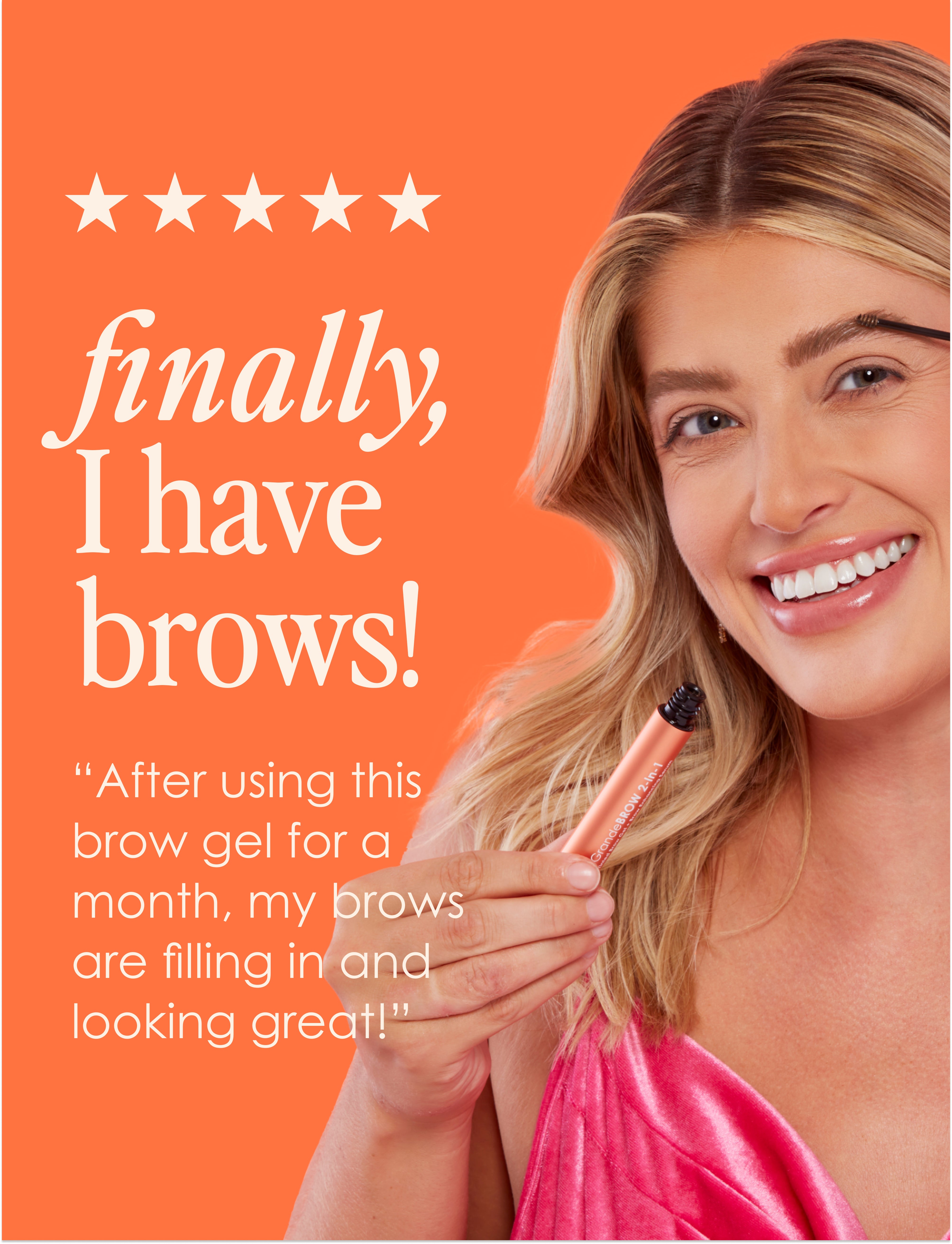 GrandeBROW 2-in-1 Eyebrow Growth Serum & Conditioner - Travel Size for On-the-Go Beauty - Perfect for Busy Professionals & Frequent Travelers
