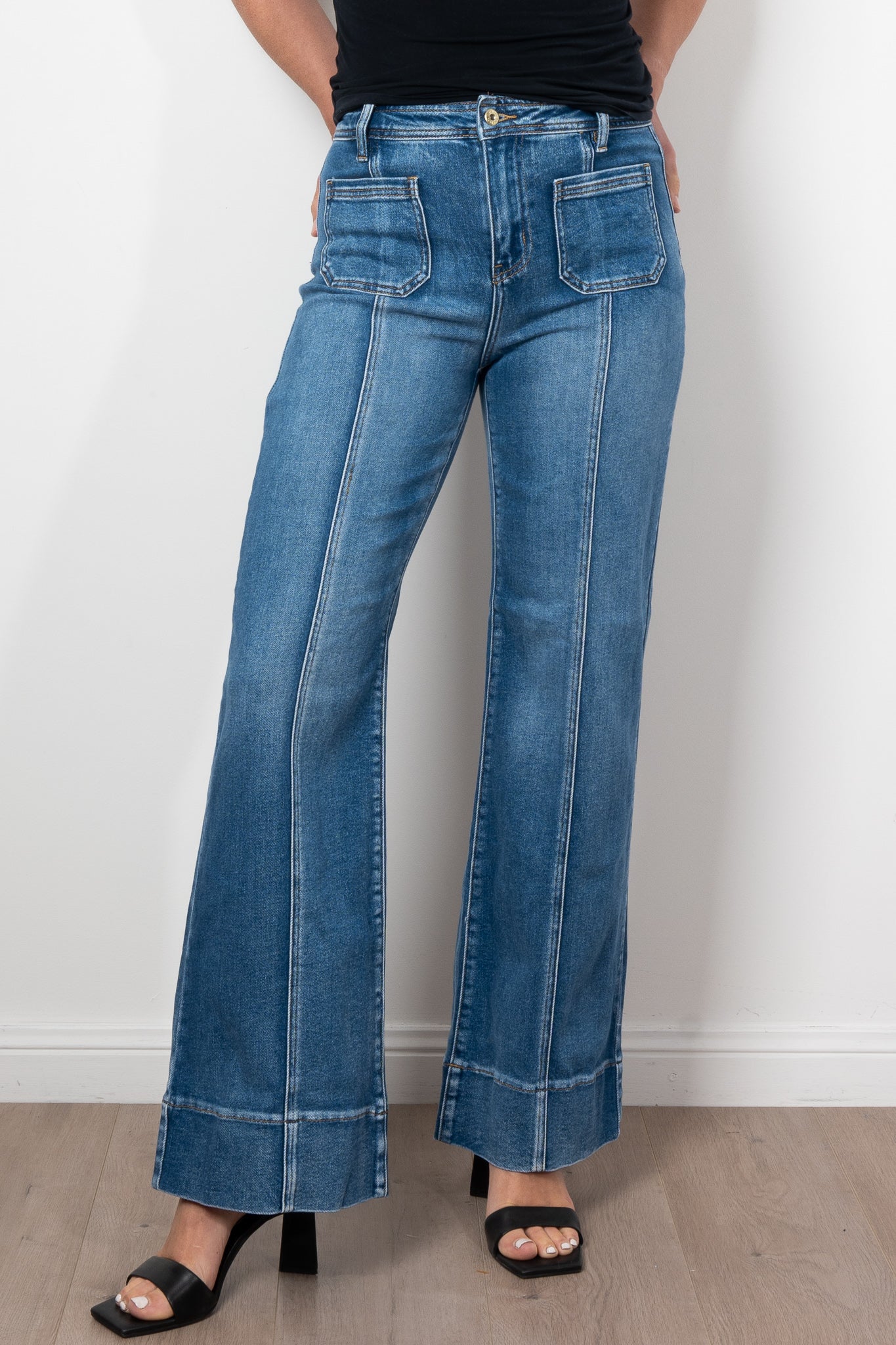 Kireina Farrah Jean Dakota Wash - Premium Women's Jeans for Casual & Chic Style | Perfect for Everyday Wear, Outings & Fashionable Looks