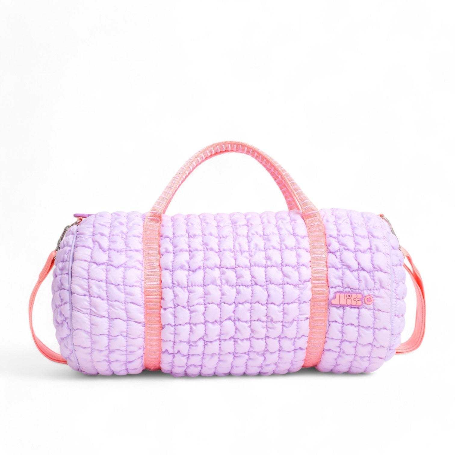 Boba Duffle Bag - Stylish Lilac Bloom Travel Tote for Women | Perfect for Gym, Work, Weekend Getaways & College Essentials