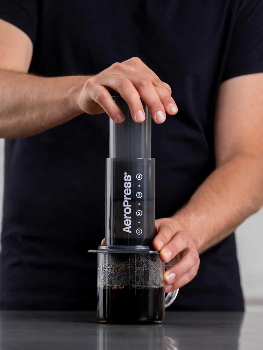 Aeropress Coffee Maker – Portable Espresso & Coffee Press for Travel, Camping, Home & Office – Fast & Easy Brewing with Rich Flavor