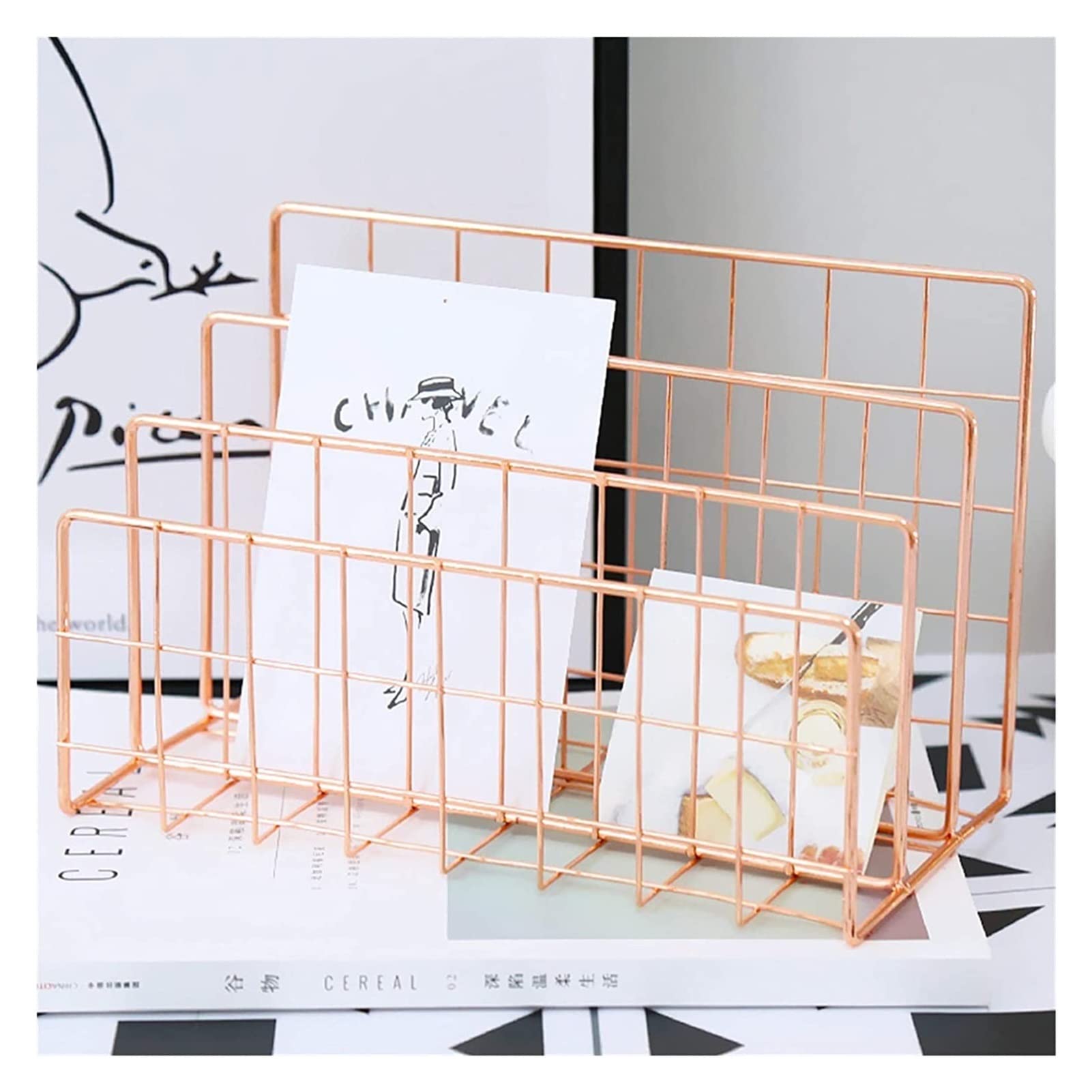 Decorative Iron Bookends - Heavy Duty Metal Book Ends for Shelves, Stylish Book Supports for Home Office, Living Room, and Guest Room - Durable and Elegant Book Holders