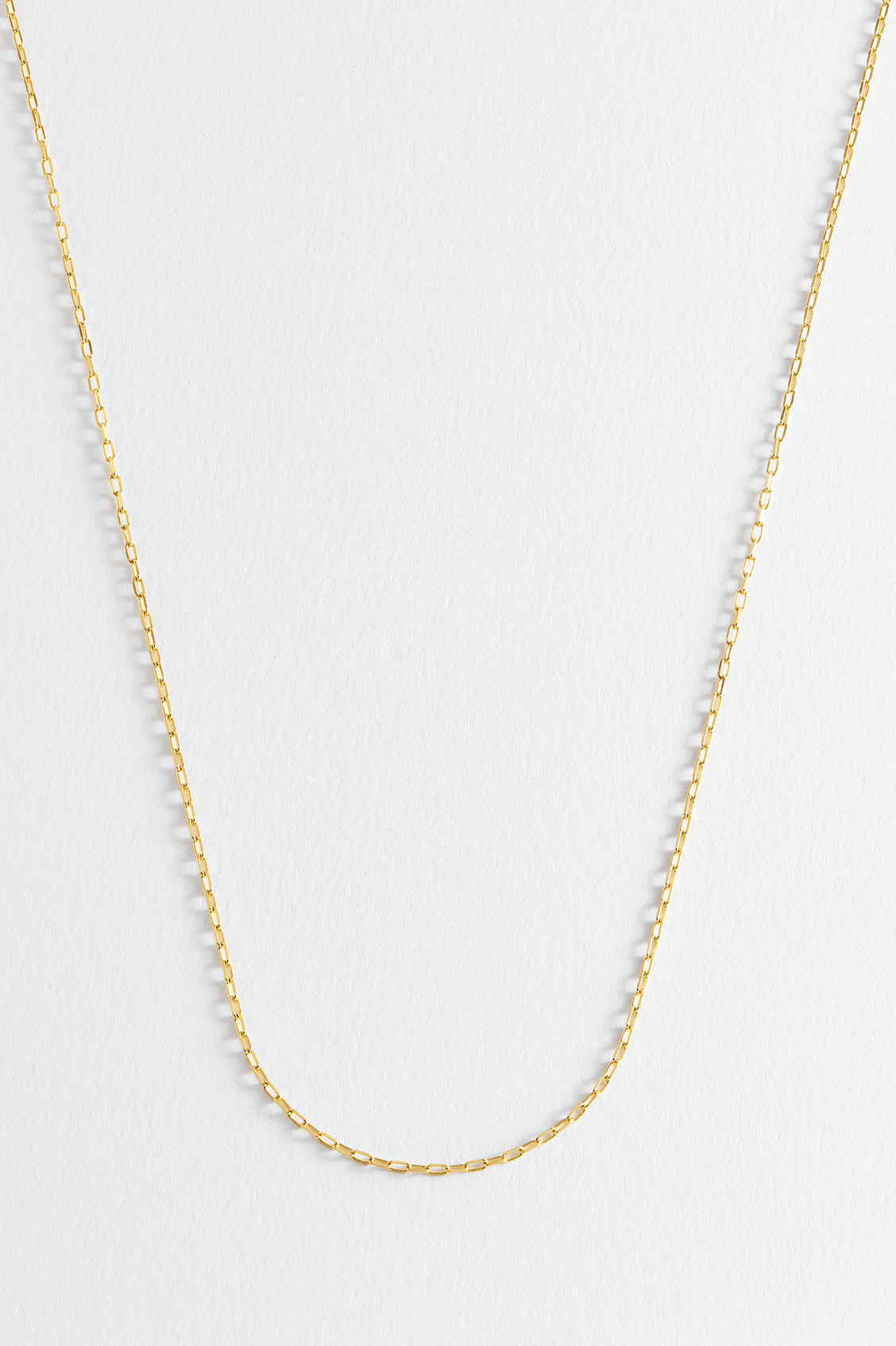 18K Gold Plated Oval Link Chain Necklace for Women - Elegant Layering Jewelry for Everyday Wear, Parties & Special Occasions