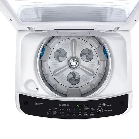 LG WTG7520 7.5kg Top Load Washing Machine - Energy Efficient, Quiet Operation, Large Capacity for Family Laundry - Perfect for Apartments, Homes & Laundry Rooms