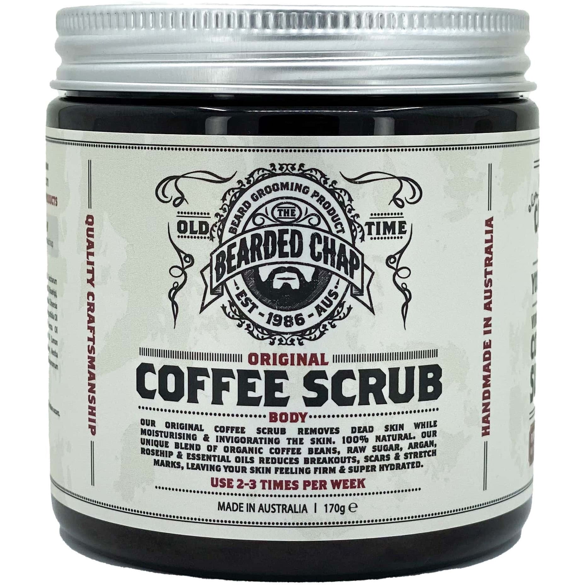 Organic Coffee Body Scrub Exfoliator 3-Pack Set - Natural Skincare for Cellulite & Stretch Marks | Perfect for Spa Day, Post-Workout Recovery & Dry Skin Treatment