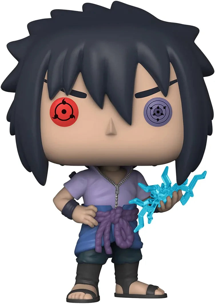 Naruto Shippuden Sasuke Uchiha (Rinnegan) AAA Exclusive Glow in the Dark Action Figure #1023 - Perfect for Anime Collectors, Gift for Fans, and Home Decor Display
