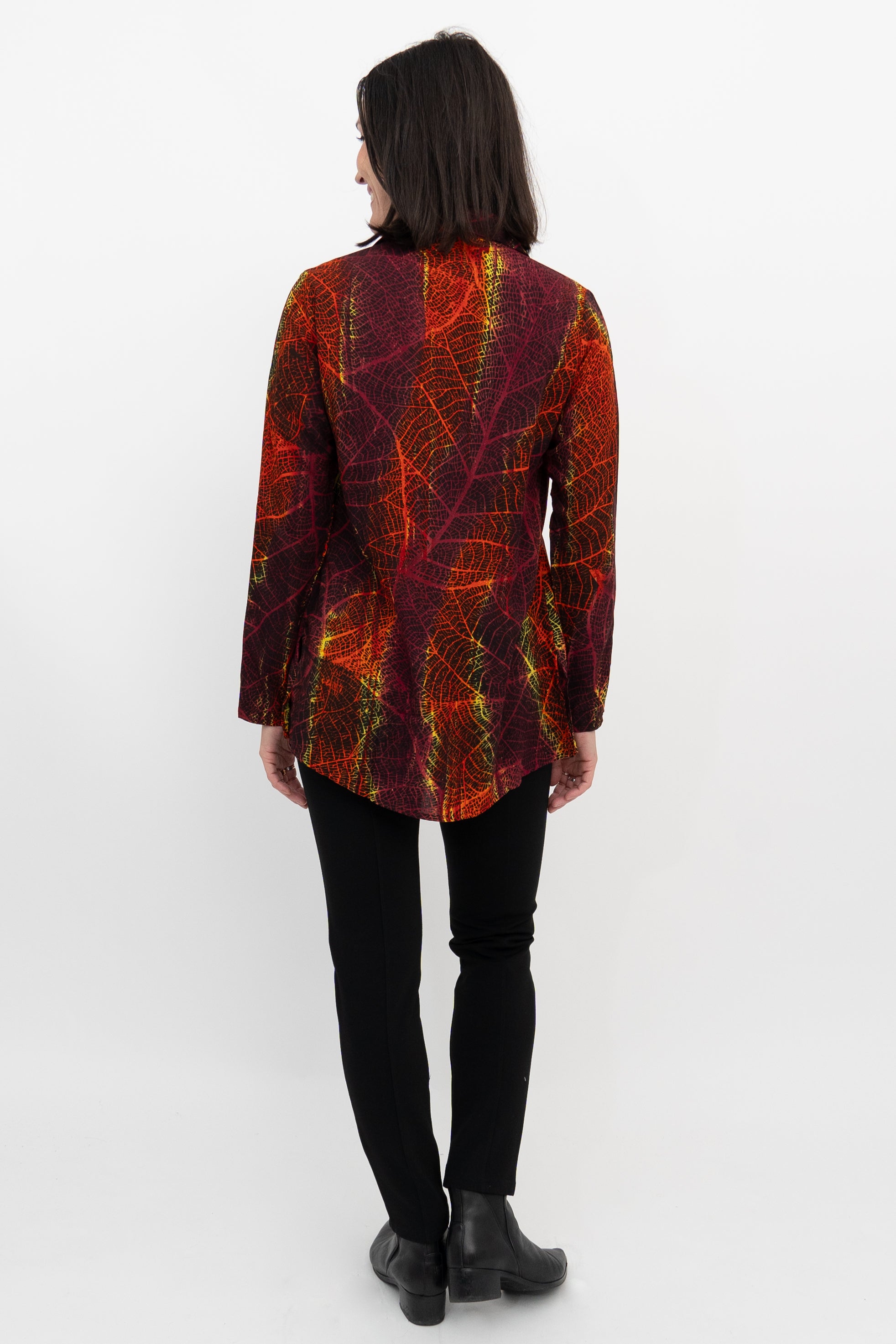 Cindy Long Sleeve Blouse with Multi Mesh Design - Stylish Women's Top for Casual Wear, Office & Evening Outfits