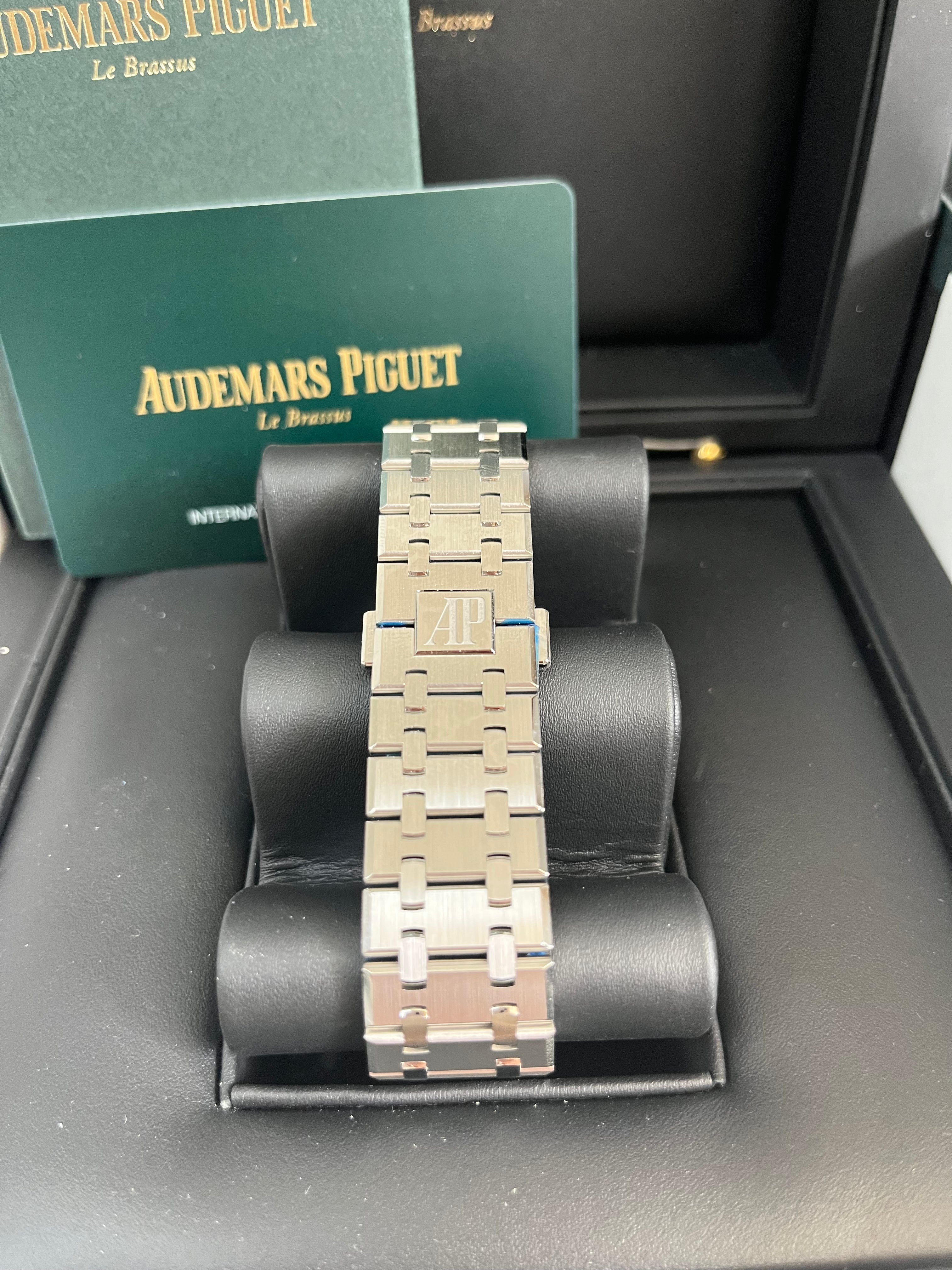 Audemars Piguet Royal Oak Selfwinding 50th Anniversary Watch - 15510ST.OO.1320ST.05 - Luxury Grey Dial Stainless Steel Men's Timepiece for Business & Formal Occasions