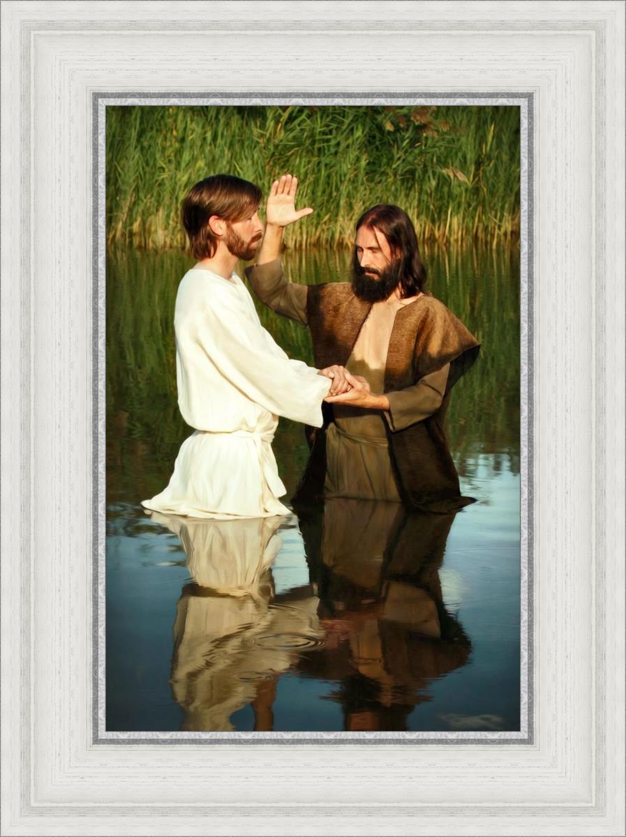 Behold The Lamb Of God - Religious Wall Art Decor for Home & Church - Perfect for Christian Faith Inspiration & Spiritual Decorations