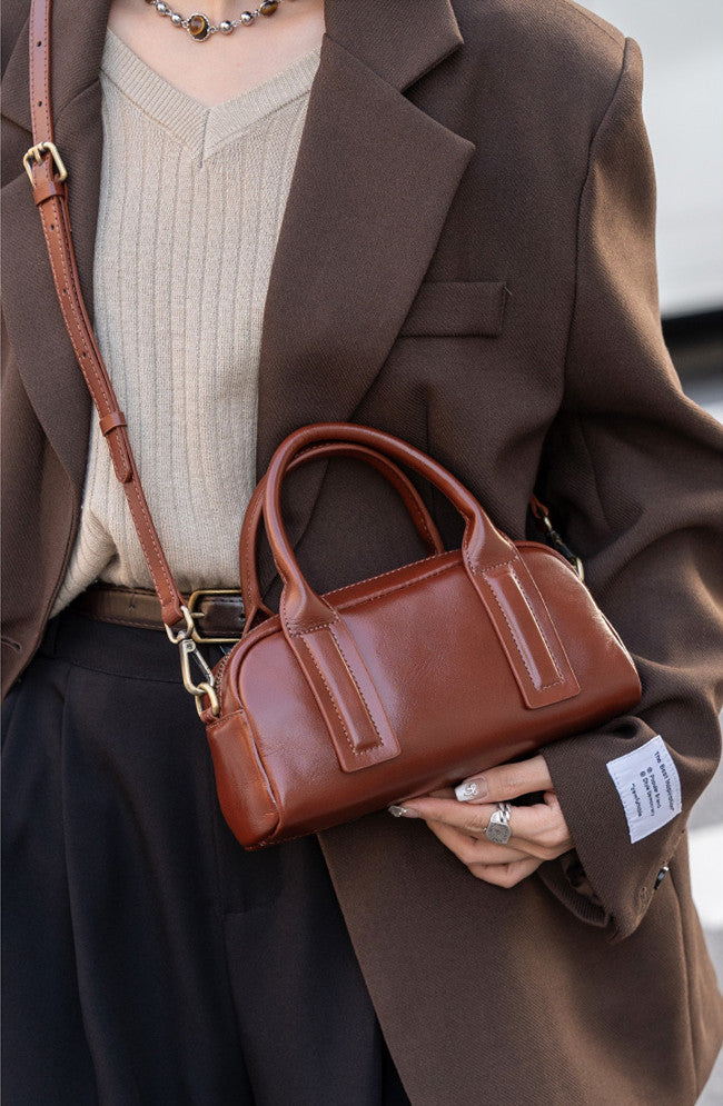 Mini Convertible Top Handle Crossbody Bag for Women - Stylish & Versatile Everyday Purse for Work, Travel & Shopping