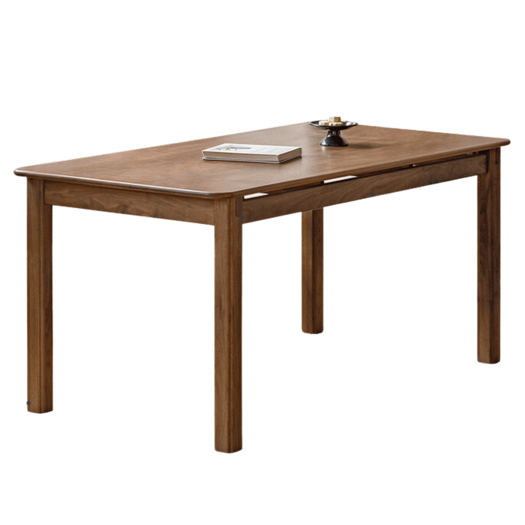 62.9x33.4x29.5 inch / 160x85x75cm / walnut color / Ash dining table
