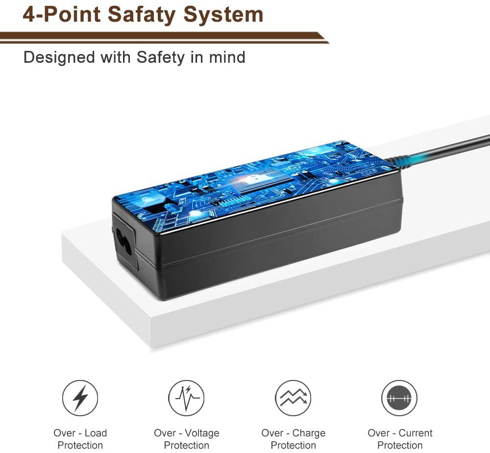 Vizio VHT210 VSB210WS SoundBar AC/DC Power Adapter Replacement - Compatible with Vizio Theater TV Speaker Systems - Perfect for Home Entertainment & Audio Setup