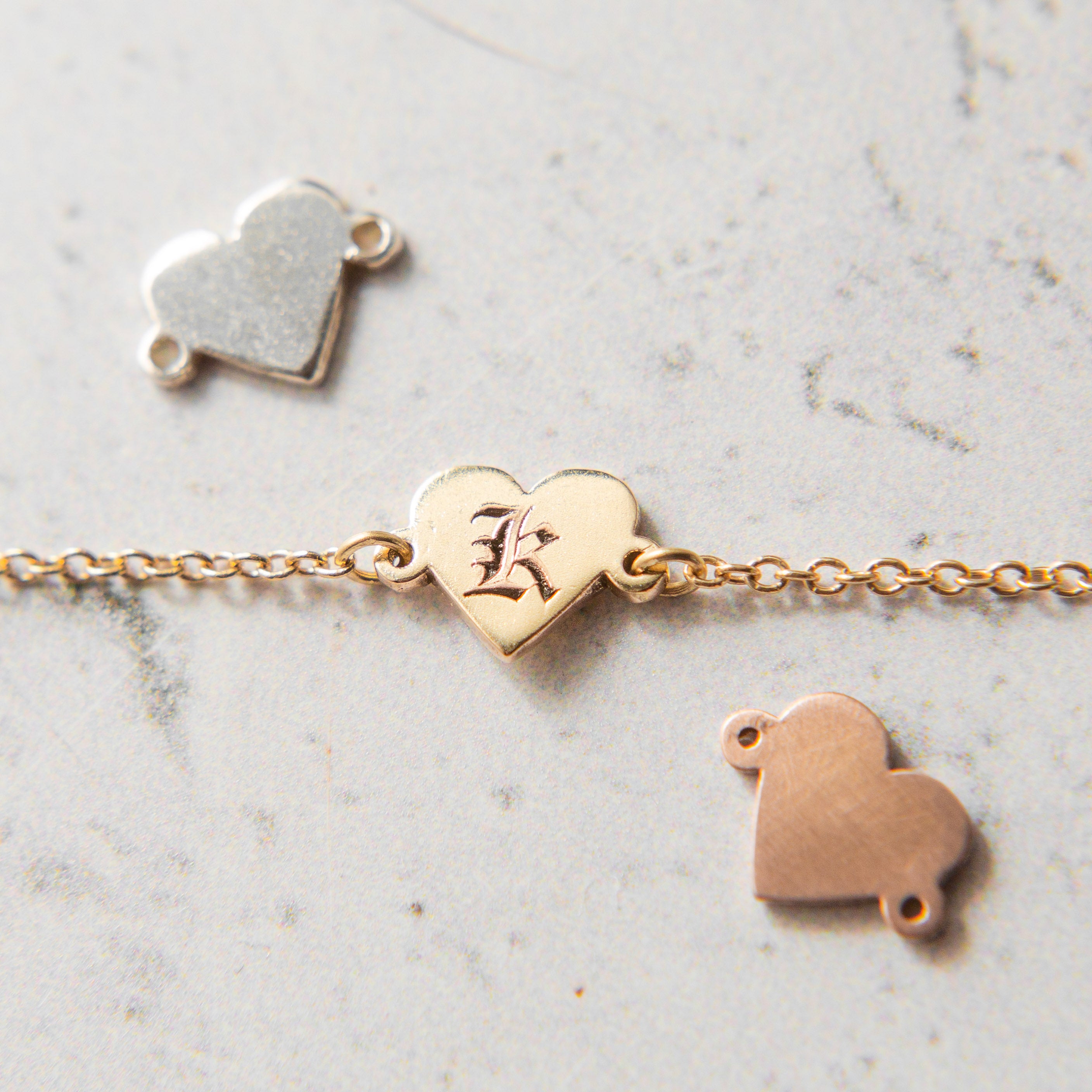 Solid Metal Heart Charm Pendant - Elegant Jewelry for Necklaces & Bracelets - Perfect for Gifts, Anniversaries, and Valentine's Day