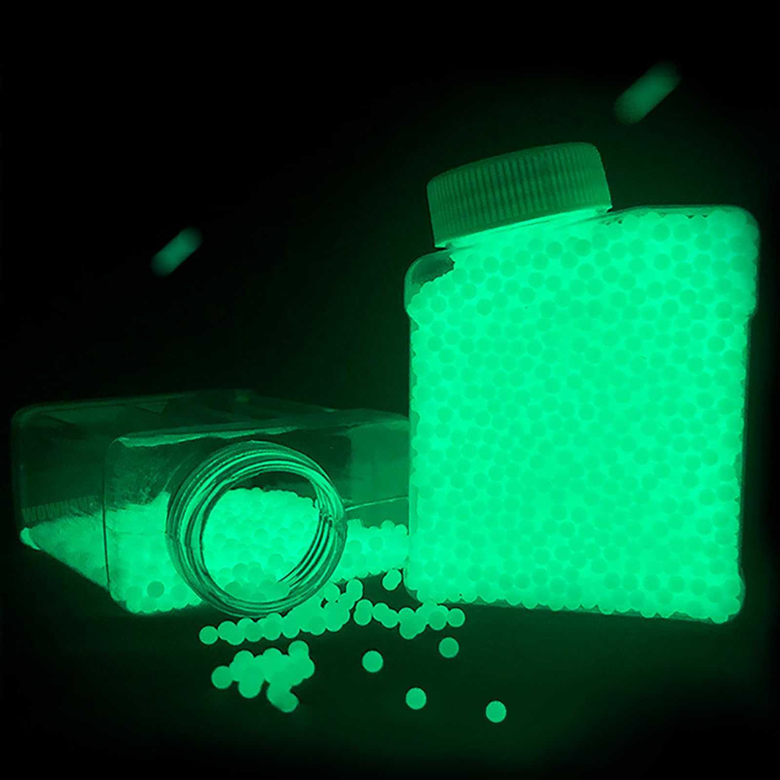 Glow in The Dark Water Beads - 7mm-8mm Luminous Gel Balls for Sensory Play, Kids Party Favors, Home Decor & DIY Projects