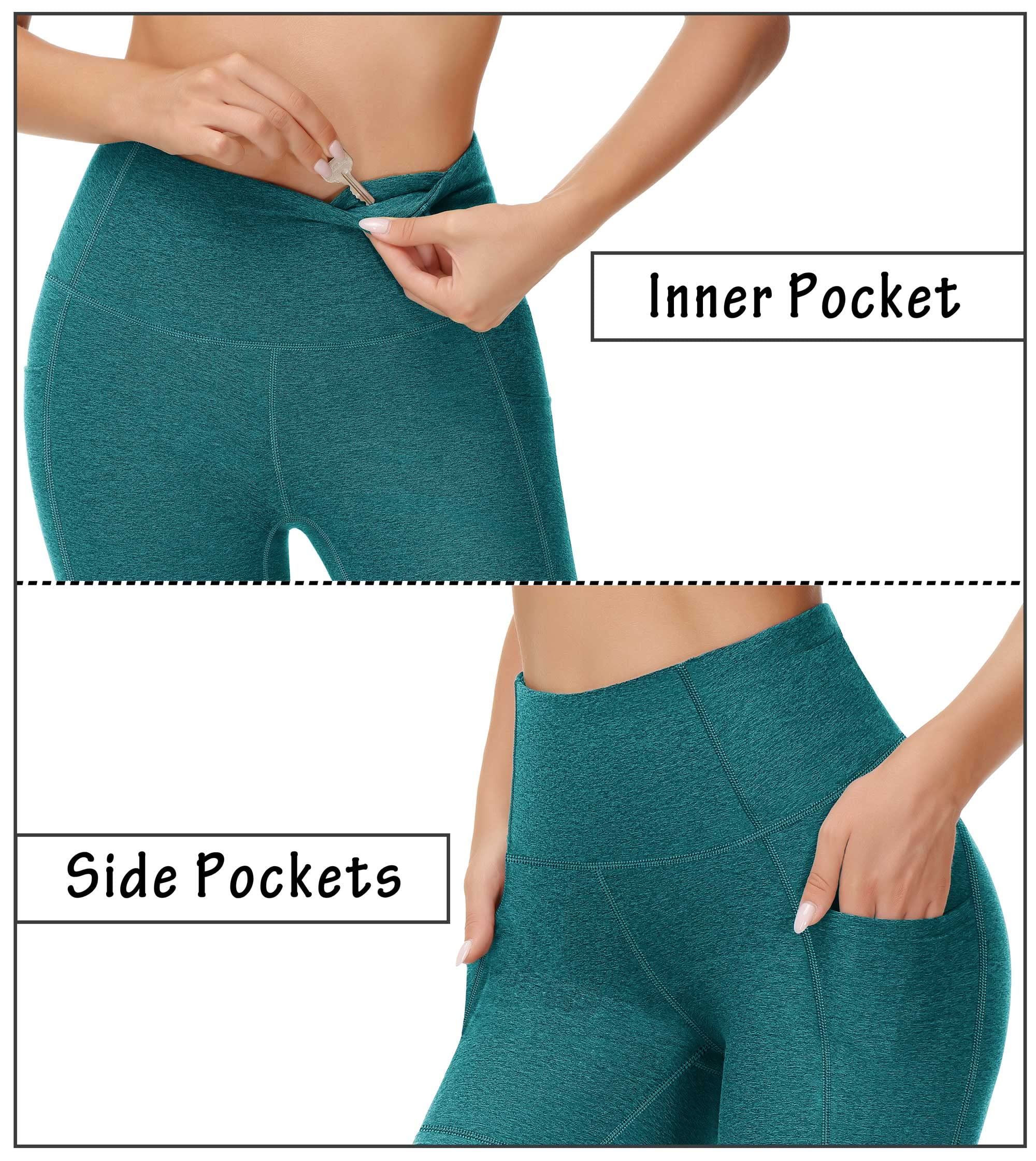 Healthyoga Women's High Waisted 5