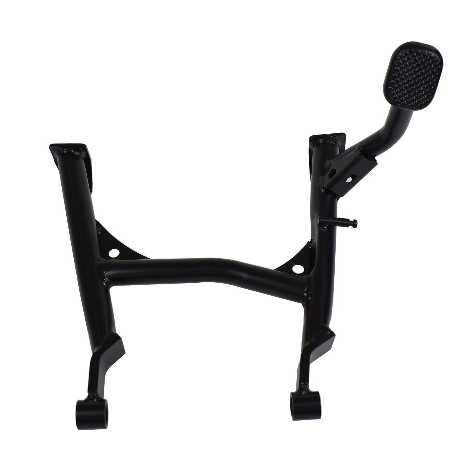 Black Motorcycle Center Stand Kickstand - Heavy Duty Parking Support Stand for Kawasaki Versys X300 (2017-2024) | Durable Foot Stand for Secure Parking & Maintenance | Perfect for Garage Storage, Road Trips & Off-Road Adventures