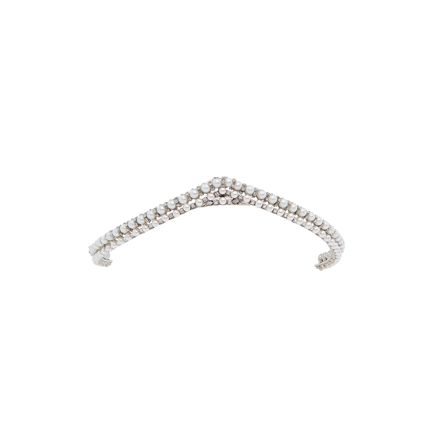 Fatima Crown - Elegant Floral Hair Accessory for Women | Perfect for Weddings, Parties & Special Occasions