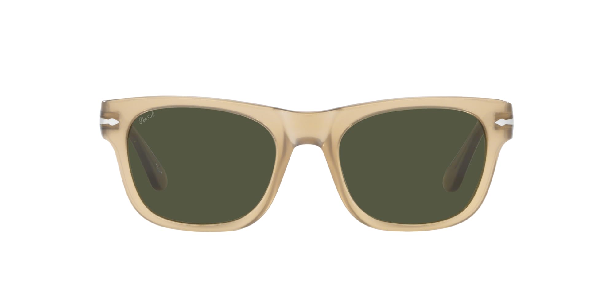 Persol PO3269S Square Sunglasses for Men & Women - Classic Retro Style UV Protection - Perfect for Driving, Travel, and Outdoor Activities
