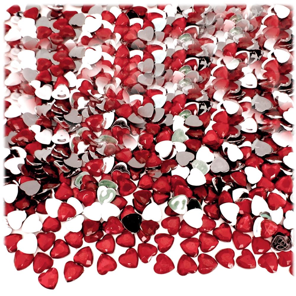 1,000pc 4mm Purple Amethyst Rhinestones Heart Shape - Premium DIY Craft Supplies for Jewelry Making, Scrapbooking & Nail Art | The Crafts Outlet