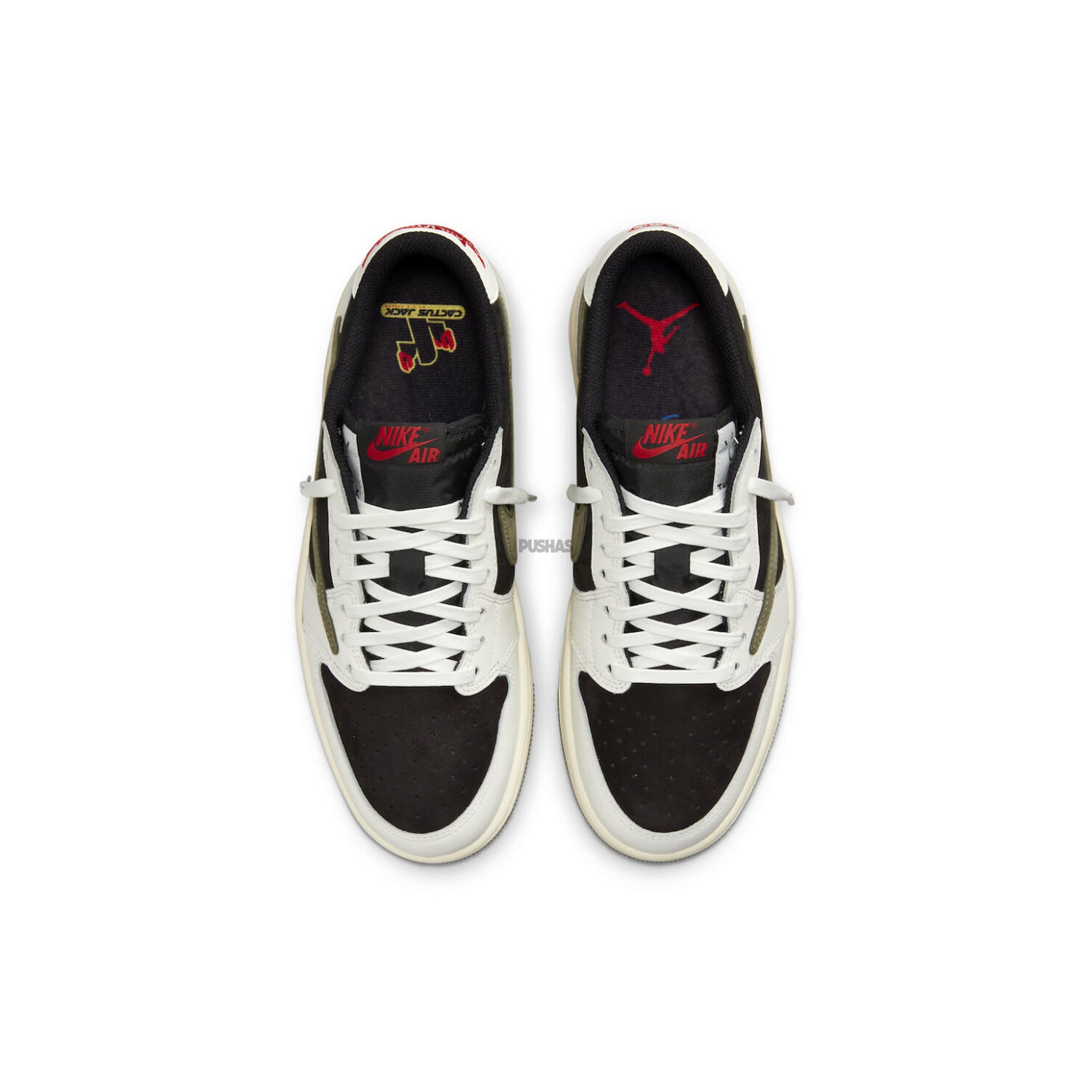 Air Jordan 1 Retro Low OG SP 'Travis Scott Olive' Women's Sneakers (2023) - Stylish Casual & Streetwear Fashion for Everyday Wear