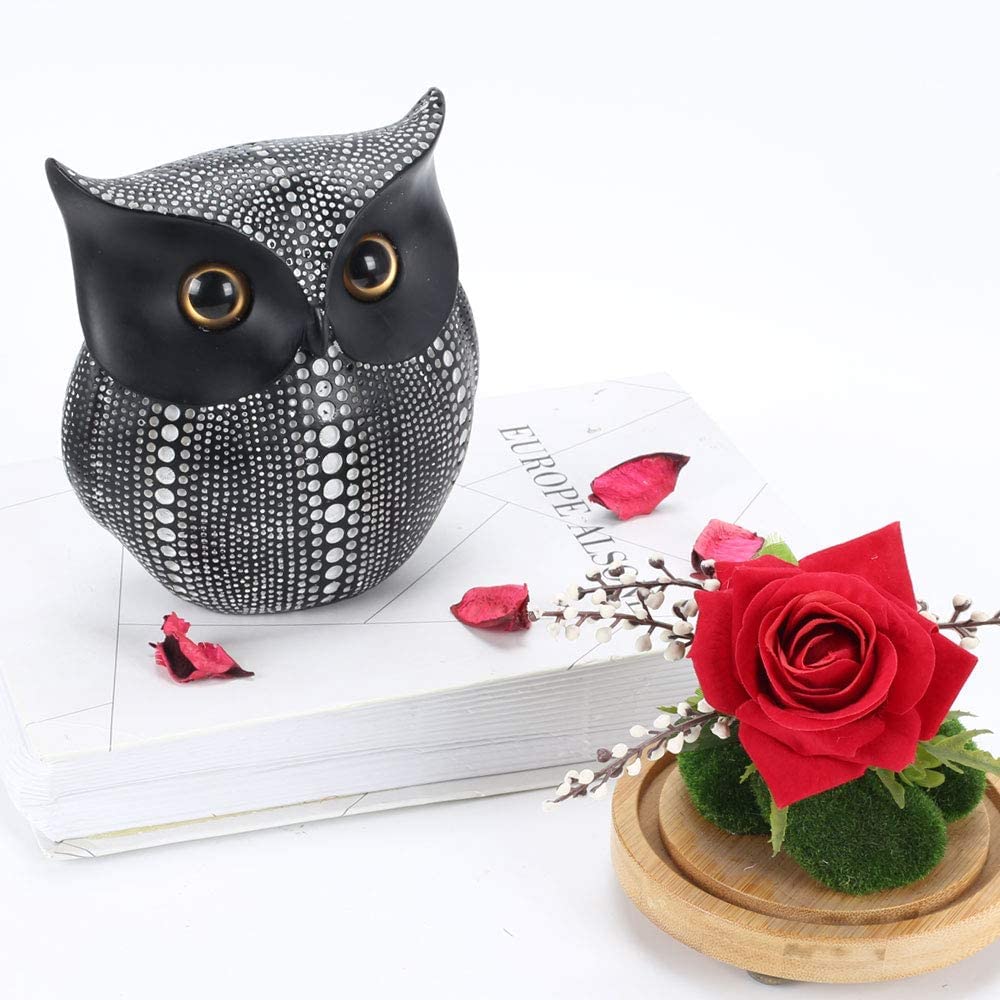 Owl Decorations for Home - Handmade Owl Ornaments for Christmas Tree, Living Room, Bookshelf, TV Stand, Laundry & Kitchen - Perfect for Holiday Decor, Housewarming Gifts & Cozy Home Accents