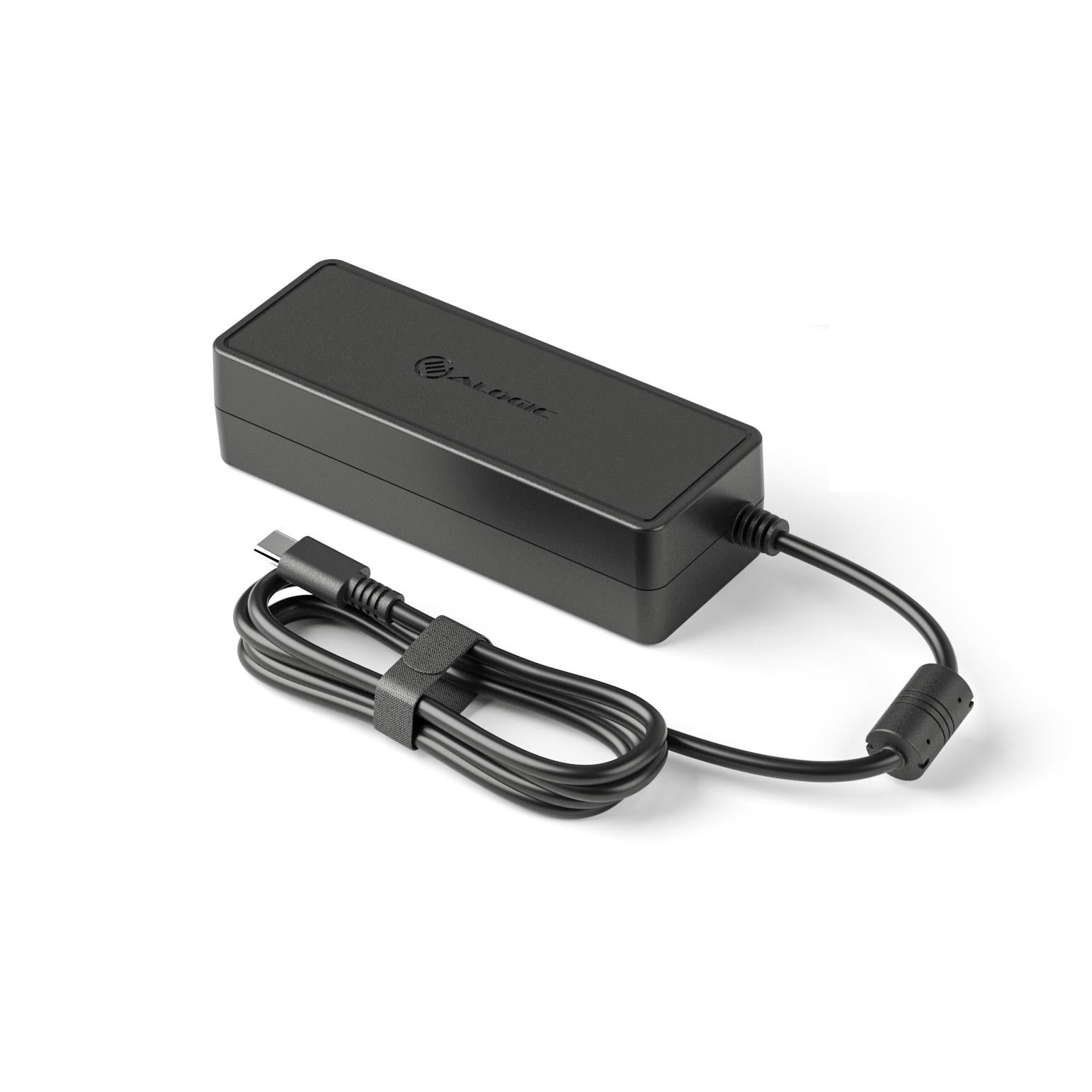 Alogic Rapid Power 100W GaN Fast Charger - USB C Wall Charger with Power Delivery for MacBook Pro, iPhone 15, iPad, Laptop - Perfect for Travel, Office & Home Use