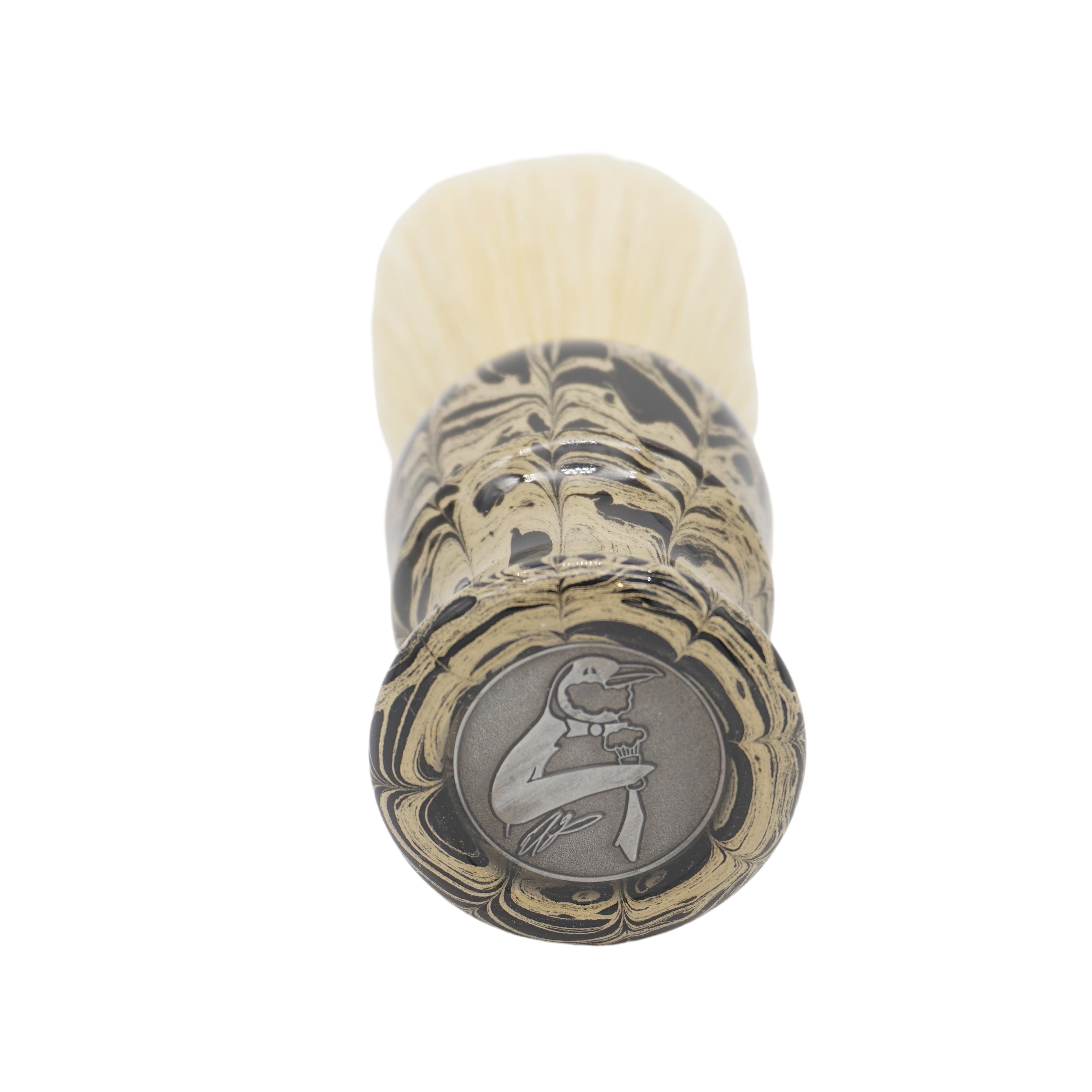 Premium 24mm Semogue SOC Boar Hair Shaving Brush with Handcrafted Sand Ebonite Handle by AP Shave Co. - Perfect for Wet Shaving & Grooming Rituals