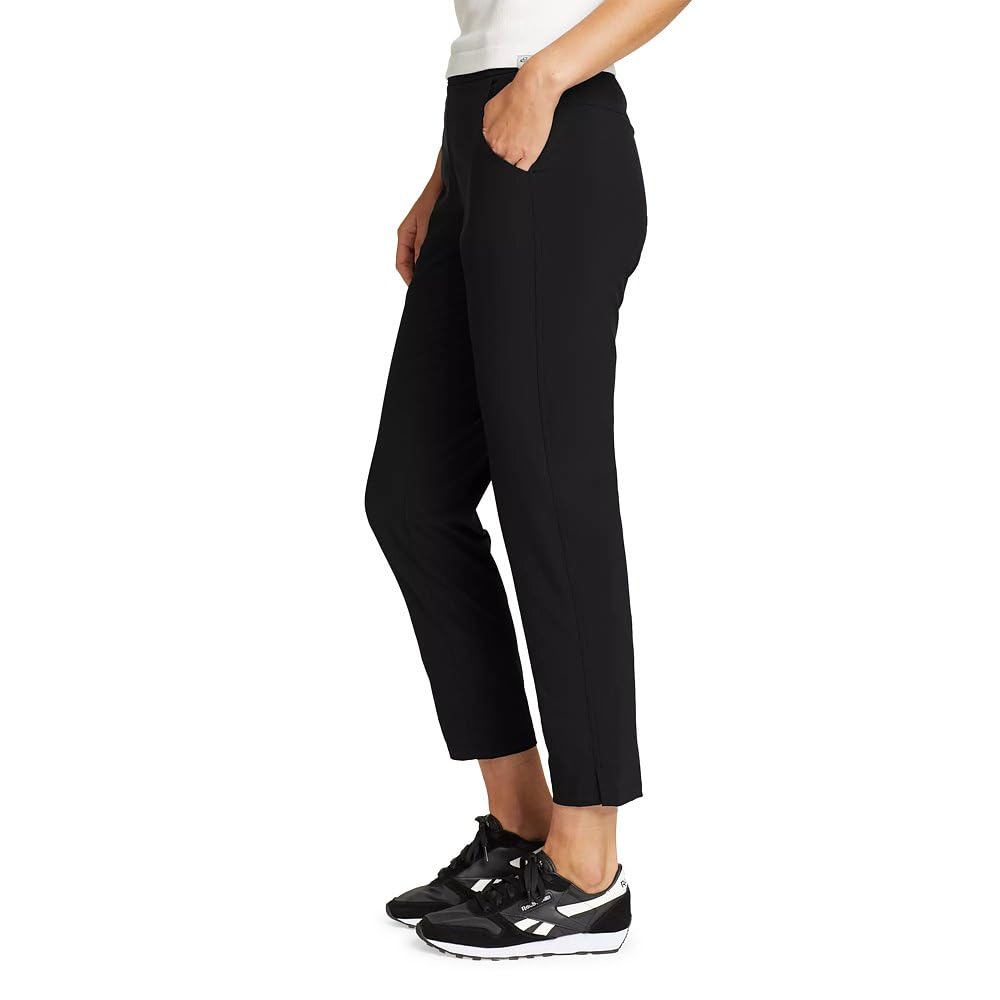 Eddie Bauer Women's Departure Ankle Pants - Lightweight Travel & Hiking Pants for Outdoor Adventures, Work & Casual Wear