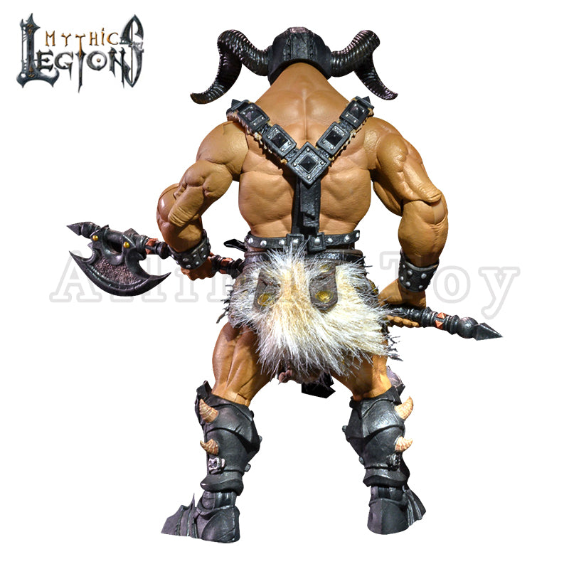 Mythic Legions 1/12 Scale 9-Inch Action Figure - Bolthor the Tower (Siege at Bjorngar Wave) by Four Horsemen Studios | Collectible Fantasy Warrior for Display & Role-Playing Games