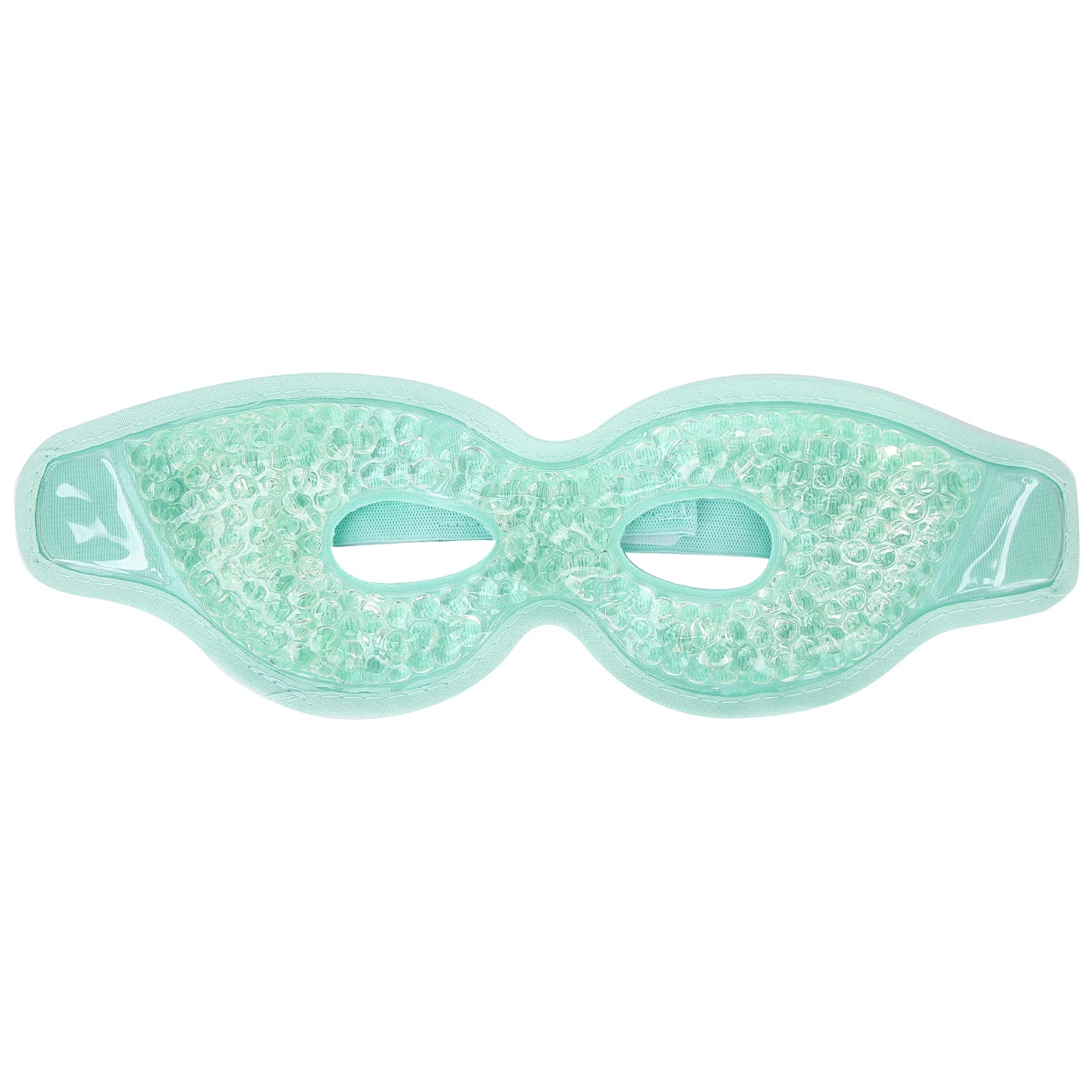 Reusable Hot & Cold Gel Eye Patch for Migraine Relief - Soothing Therapy Compress with Gel Beads for Headache, Puffy Eyes & Stress Relief - Perfect for Home, Office & Travel Use