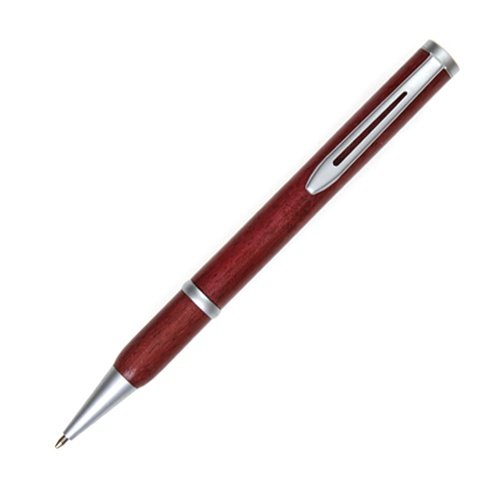 Lanier Pens Longwood Twist Pen - Brushed Satin Finish - Purpleheart Wood Ballpoint Pen for Smooth Writing | Perfect Gift for Professionals, Students & Office Use