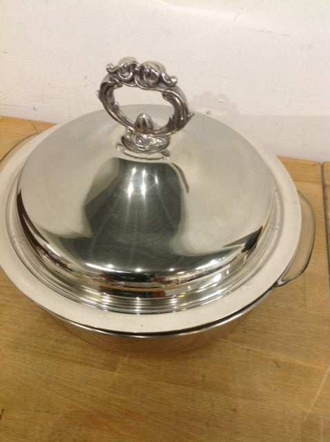 3-Piece Silver Plated Serving Bowl Set - Elegant Tableware for Dinner Parties, Holidays & Special Occasions