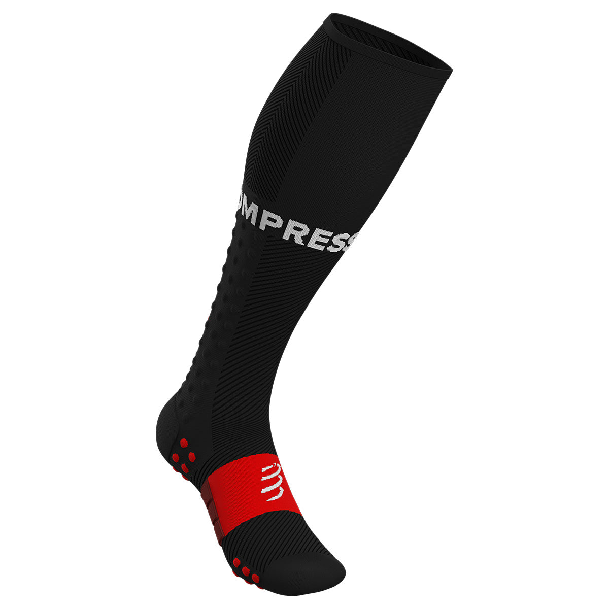 Compressport Full Run Socks - Performance Running Socks for Men & Women - Breathable & Supportive Athletic Socks for Marathon, Training & Sports - Ideal for Runners, Athletes & Fitness Enthusiasts