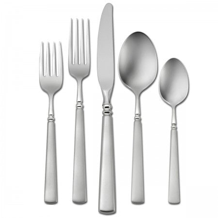 Easton Satin 20-Piece Stainless Steel Flatware Set - Elegant Silverware for Dining, Entertaining & Everyday Use